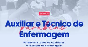 Hoje celebramos o Dia do Técnico e Auxiliar de Enfermagem! 