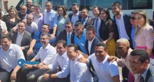 O prefeito de Itaubal, José Serafim, participou de um importante evento na Assembleia Legislativa do Amapá, onde foram entregues veículos para as prefeituras do estado.