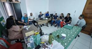 A Secretaria Municipal de Meio Ambiente de Itaubal, em parceria com o gabinete municipal, realizou uma reunião produtiva com a Secretaria Estadual de Meio Ambiente