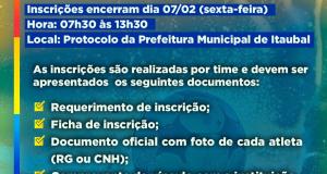 Últimos dias para se inscrever na 1ª Copa dos Servidores! 