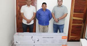 Na manhã desta segunda-feira, 17, a Prefeitura de Itaubal realizou mais um investimento em infraestrutura com a entrega de duas roçadeiras para a divisão de Varrição
