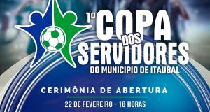Tá chegando a hora da 1ª Copa dos Servidores do Município de Itaubal!