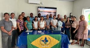 A Secretaria Municipal de Saúde realizou, nesta quinta-feira (03), um encontro com o Conselho Municipal de Saúde e profissionais da Atenção Primária para a construção do Plano Anual de Saúde (PAS).