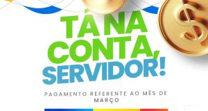 Pagamento dos servidores de Itaubal já  está na conta! 