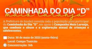 CAMINHADA DO DIA “D” – MAIO LARANJA