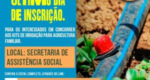 Atenção, agricultores de Itaubal!
