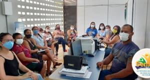 GESTÃO ESCOLAR  Uma roda de conversa com os nossos  principais agentes da Educação que estão a frente das nossas Unidades Escolares da área terrestre, conversa essa que teve como pauta principal o início do calendário escolar 2022.