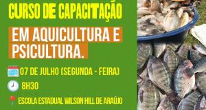 Atenção, produtores e produtoras de Itaubal!