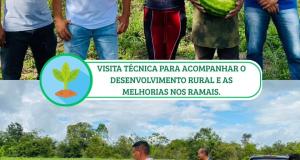 Visita técnica reforça o compromisso com o desenvolvimento rural!