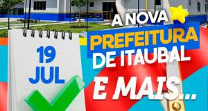 É HORA DE UM SUPER GANHO PARA ITAUBAL! 