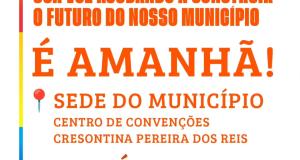 É AMANHÃ! Chegou a hora de construirmos juntos o futuro de Itaubal! 