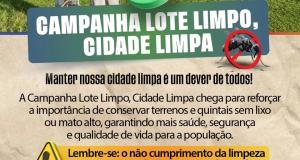 Campanha Lote Limpo, Cidade Limpa!
