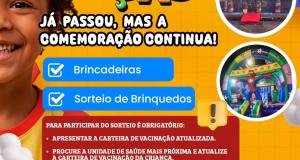 O Dia das Crianças já passou, mas a comemoração em Itaubal continua!