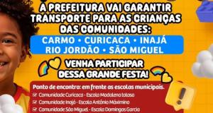 Dia das Crianças em Itaubal! 