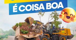 Entulho fora, cidade mais bonita!