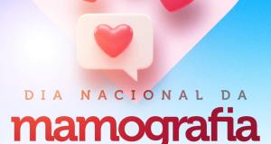 Dia Nacional da Mamografia  Cuidar da saúde também é um ato de amor-próprio. A mamografia é essencial para a prevenção e o diagnóstico precoce do câncer de mama.