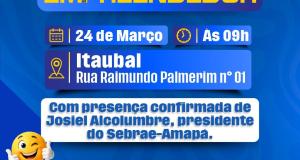 Vem aí um grande passo para o desenvolvimento de Itaubal!  A Prefeitura de Itaubal, em parceria com o SEBRAE, convida você para a inauguração da Sala do Empreendedor 