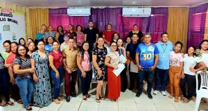 encerramento dos cursos de aperfeiçoamento Qualidade no Atendimento ao Cliente