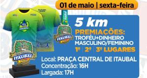 CORRIDA DO TRABALHADOR EM ITAUBAL! 