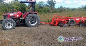Prefeitura de Itaubal inicia os trabalhos de Arados (preparo de solo) aos Agricultores do Município