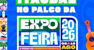 A CULTURA DE ITAUBAL NO PALCO DA EXPOFEIRA!