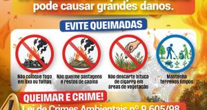 Diga não às queimadas!