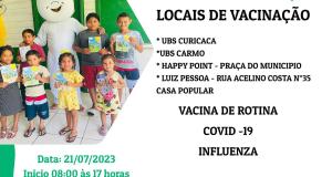 Campanha Multivacinação