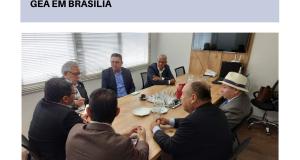 Reunião de alinhamento sobre projetos do PAC  na área de Mobilidade Urbana e Educação.