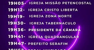 DIA DO EVANGELHO PROGRAMAÇÃO