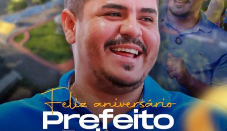  Feliz aniversário, prefeito Jaisom!