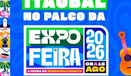 A CULTURA DE ITAUBAL NO PALCO DA EXPOFEIRA!