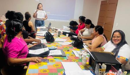 Formação fortalece a Educação de Jovens e Adultos em Itaubal