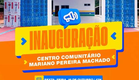É INAUGURAÇÃO NO CURICACA! 