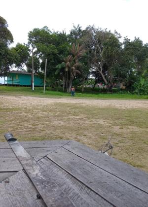  Limpeza no balneário da comunidade do Carmo do Macacoari