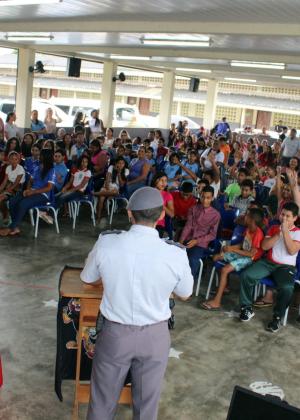 A Prefeitura de Itaubal realizou com sucesso a cerimônia de formação da turma do Proerd! 