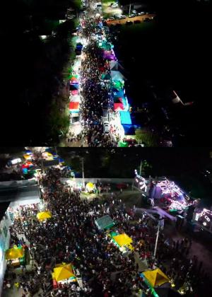 A segunda noite da festividade em louvor a São Sebastião foi pura energia!