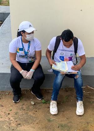 Balanço da ação de vacinação e atendimentos no Residencial Gilberto Mioto!