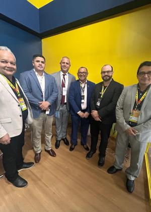 O prefeito Jaisom Picanço está representando Itaubal no Encontro de Novos Prefeitos e Prefeitas