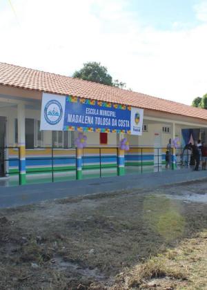 Inauguramos a Escola Municipal Madalena Tolosa da Costa!