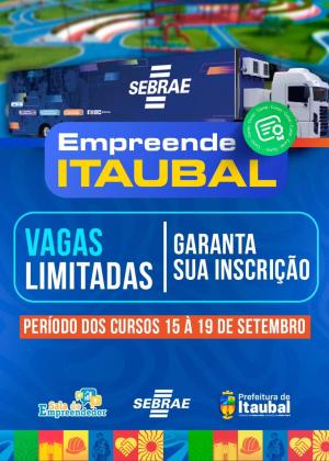 A Carreta do Sebrae está chegando em Itaubal