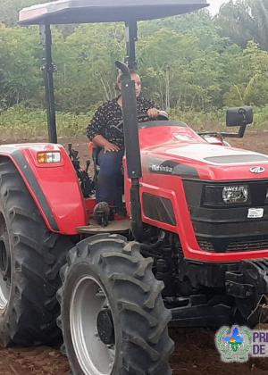 Prefeitura de Itaubal inicia os trabalhos de Arados (preparo de solo) aos Agricultores do Município