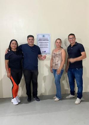 Inauguração da Quadra Poliesportiva Estevão Jansen Picanço