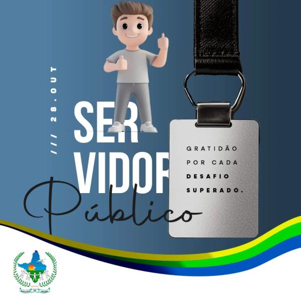 FELIZ DIA DO SERVIDOR