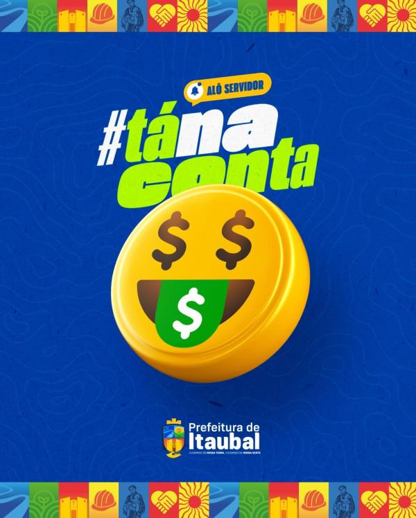 Pagamento na conta! 