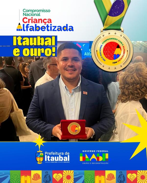 ITAUBAL É DESTAQUE NACIONAL!