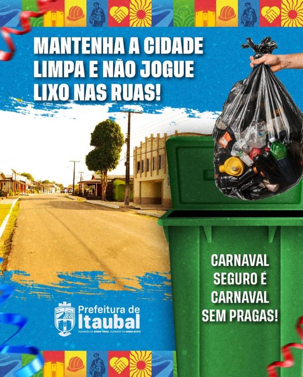 Carnaval com alegria e responsabilidade! 