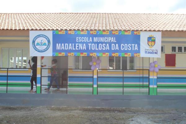 Inauguramos a Escola Municipal Madalena Tolosa da Costa!