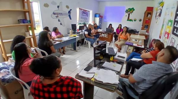 Dialogo e alinhamento na educação de Itaubal! 