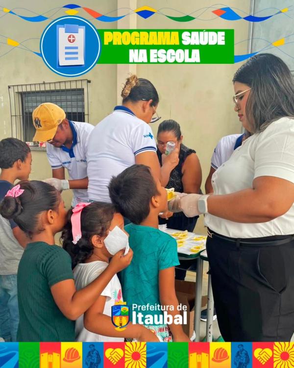 Mais uma edição do Programa Saúde na Escola! 