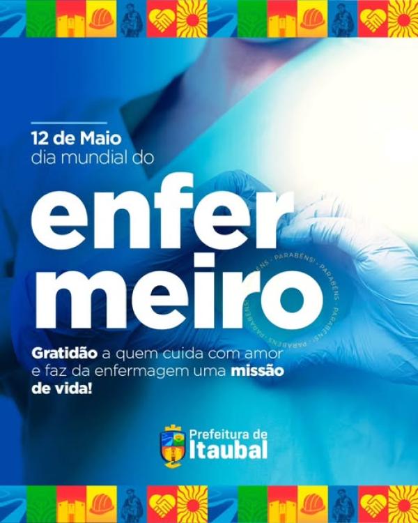 Dia Mundial do Enfermeiro!